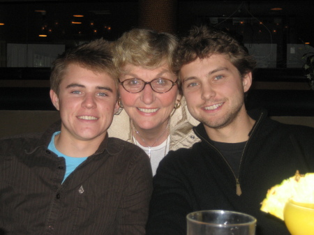 Gram with her boys