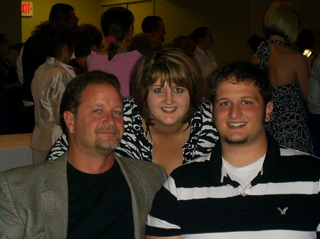 My husband Tom, daughter Amanda and son Zach