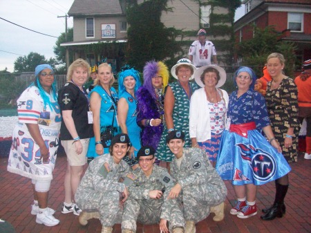 Ladies of the military and PFUFA