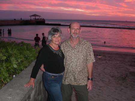 Bruce and ME in |Hawaii