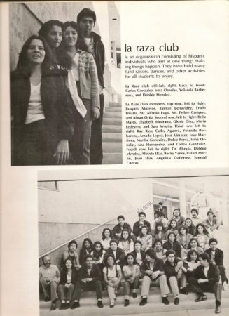 La Raza Club Fremont High School 1980