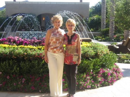 Sister Penny and me in Scottsdale