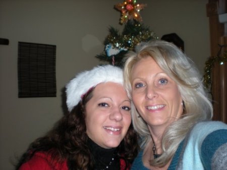 Tiffy and her mother, my daughter Tami