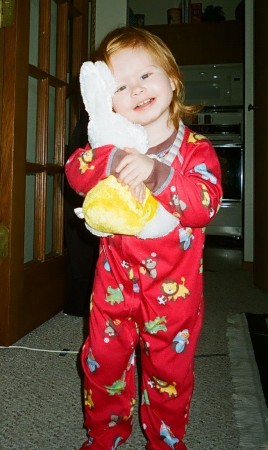 Granddaughter Hannah, April 2009