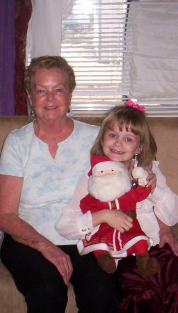 Xmas 2008-Me & My Grandaughter