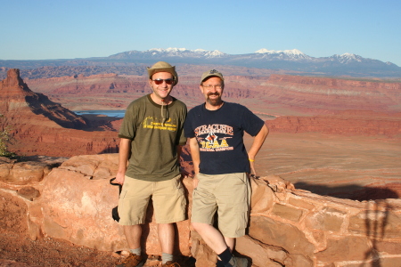Ryan and Jeff in Moab
