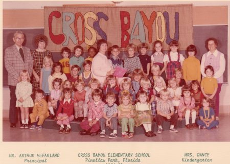 Mrs. Dance's Kindergarten Clas 1974-75