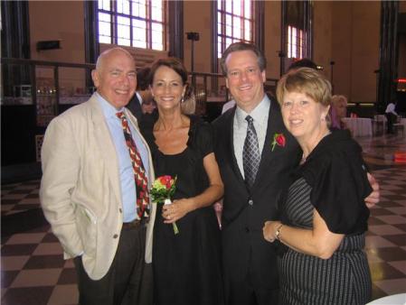 At my daughter's wedding reception, July, 2009