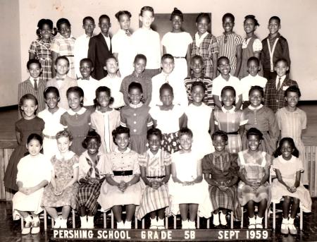 Pershing School Grade 5B  Sept 1959