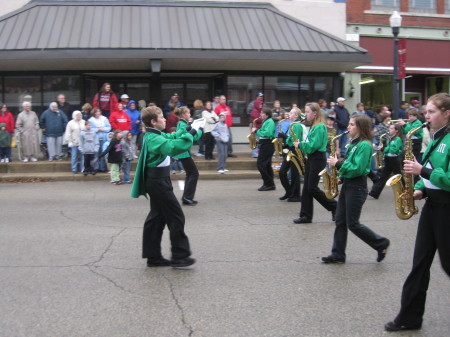 Joe, the drum major