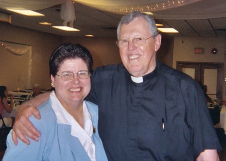 Vicki & Father Ken