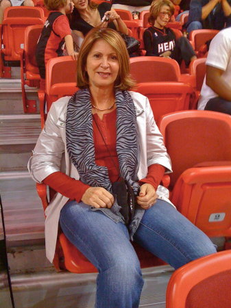 Michelle VIP at Miami Heat NBA