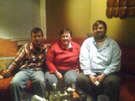 my two sons and me last Christmas.