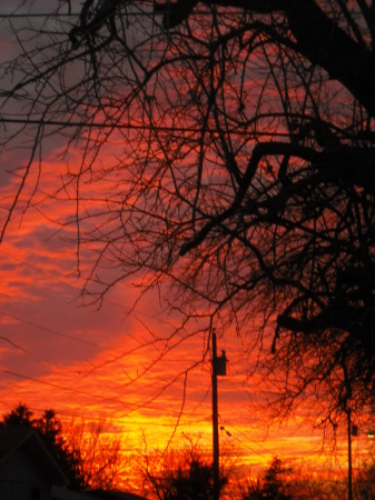 SUNSET IN CVILLE.