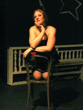 My daughter, Kellie in 'Broadway' play