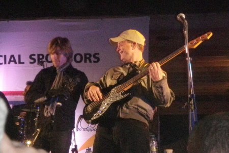 Concert in Kandahar for the troops