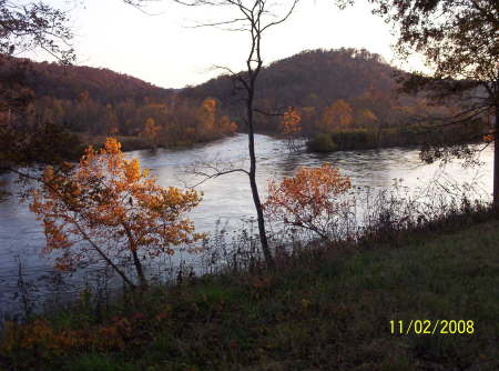 Ar. "White River" in fall