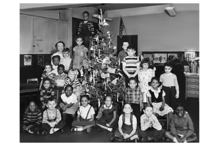 Elmwood School 1955 Xmas Party
