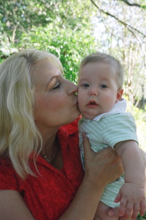 Kissing Grandson