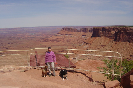 Me, Ben, and Monty at the Canyonlands in Utah