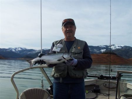 Ron with 4 1/2 # Salmon