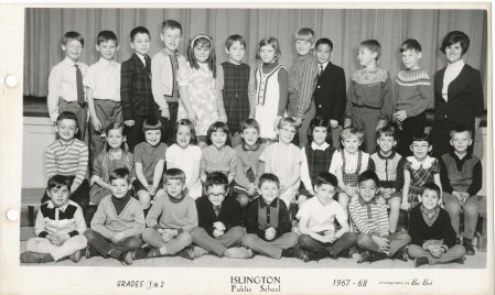 1967-1968 Mrs. McBeth's Grade 1 & 2 Class