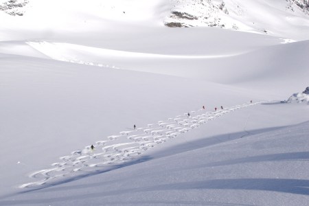 Heli Skiing in the Bugaboos, BC, April 2007