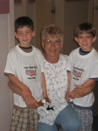 Me and twin California Grandsons