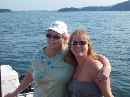 Mom & I Crabbing