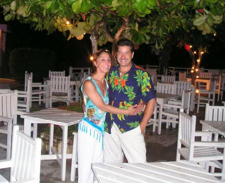 w/ Kate in Antigua 2004