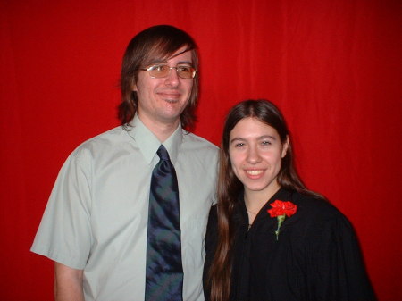 my son and his fiancee Dec 2008