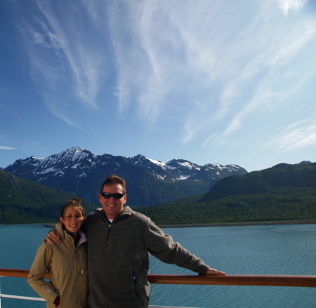 My Daughter Lindsay and me in Alaska