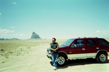 Lynn & Shiprock in the back ground