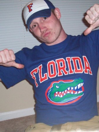 yes he i a Gator!