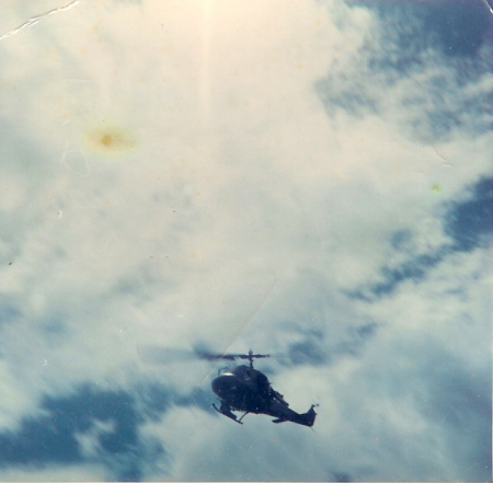Choppers overhead