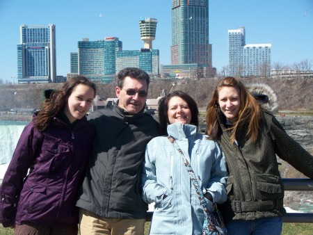 Family visit to Niagara Falls 2009