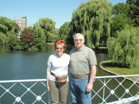 Don & Jan in Boston vacation