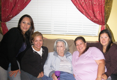 Nancy, Me, Grandma, Mom & Suzie