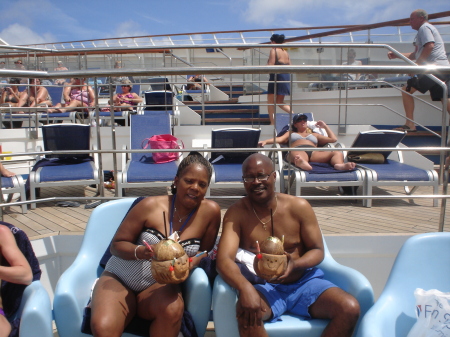 Just chillin on the deck pool side