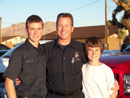 Brandon's Fire Explorer Academy Graduation