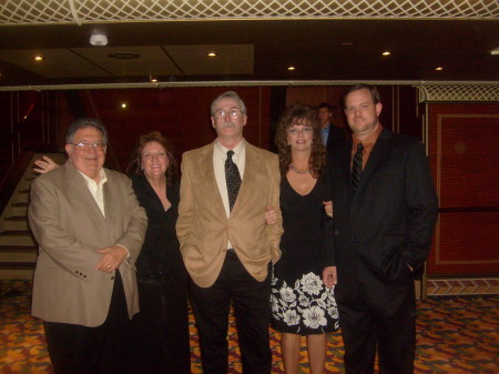 Joe,Carolyn,Ricky,Debbie,and Mike(my Husband)