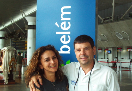 My wife Edilma (Jill) and I in Brazil