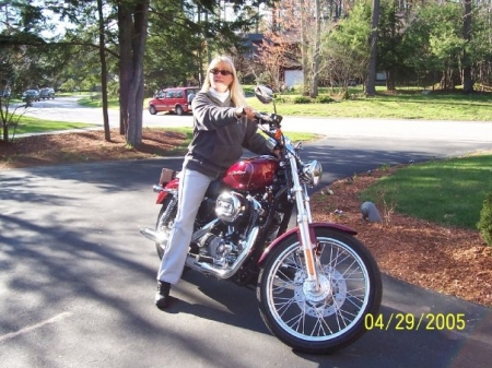 My Broom  hahaha  05 Harley Sportster Custom