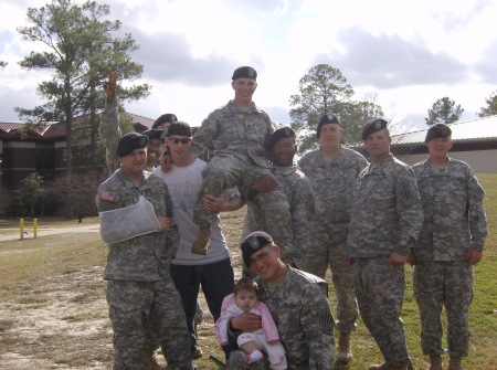 Gabbie w/Daddy & all her "Uncles"