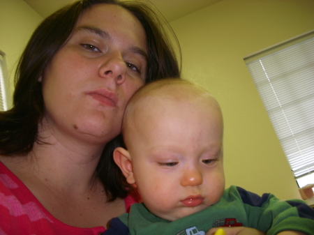 My Daughter-in -law and grandson Mason