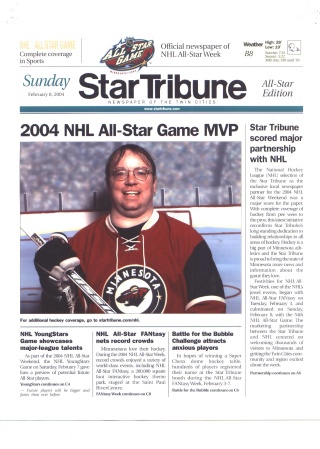 2004 NHL All-Star weekend