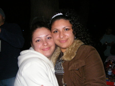 My sister Lucia and I