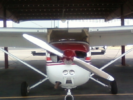 The plane we flew on.