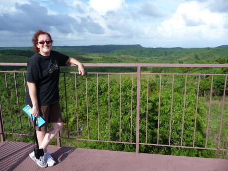 Above Talofofo Falls in Guam