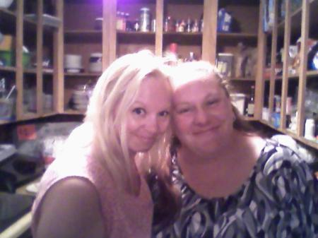 my sister Sharon and me